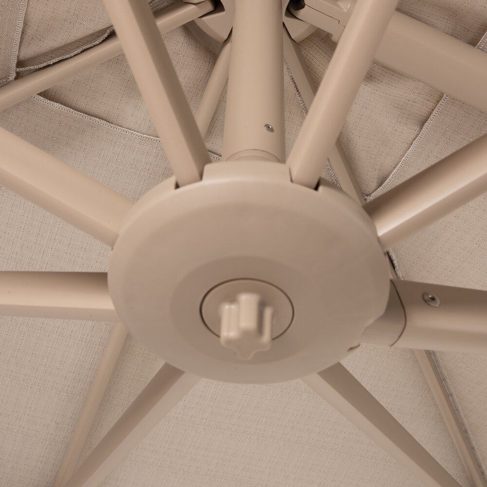 4 Seasons Outdoor Siesta premium zweefparasol 300x300 cm latte frame sand 4 Seasons Outdoor 4 Seasons Outdoor Siesta premium zweefparasol 300x300 cm latte frame sand 4 Seasons Outdoor