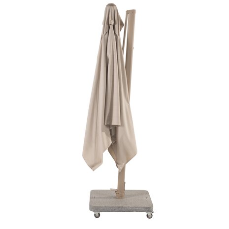 4 Seasons Outdoor Siesta premium zweefparasol 300x300 cm latte frame sand 4 Seasons Outdoor 4 Seasons Outdoor Siesta premium zweefparasol 300x300 cm latte frame sand 4 Seasons Outdoor