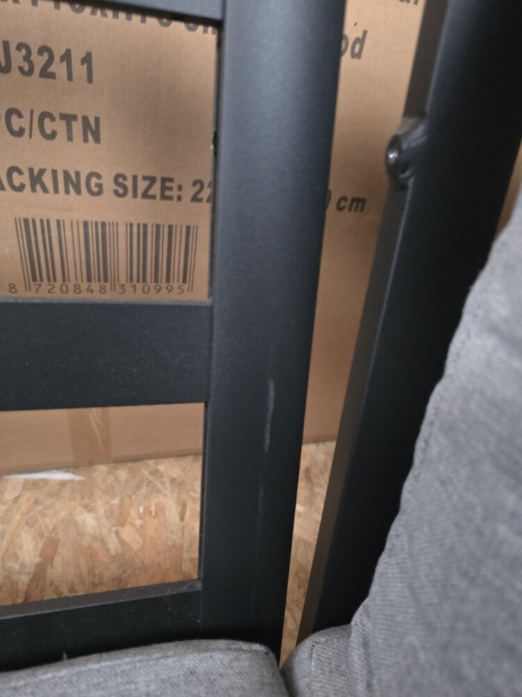 AVH-Collectie Showroommodel Capetown dining hoek loungeset 4 delig antraciet