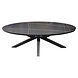 AVH-Collectie Showroommodel Talitha dining tuintafel 220x114xH75 cm ovaal antraciet sintered stone blad