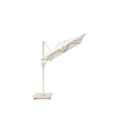 Platinum Voyager T1 zweefparasol 300x200 cm sandstone ivoor met zandkleur 90 kg voet en hoes Platinum Voyager T1 zweefparasol 300x200 cm sandstone ivoor met zandkleur 90 kg voet en hoes