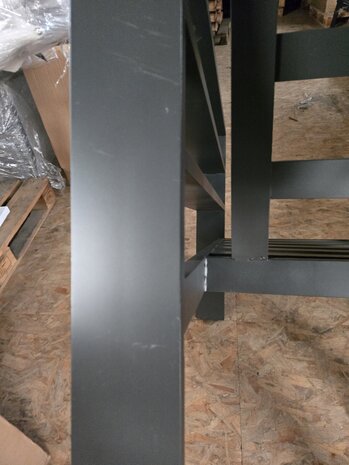 AVH-Collectie Showroommodel Almeria hoekset 4 delig aluminium antraciet AVH-Collectie Showroommodel Almeria hoekset 4 delig aluminium antraciet