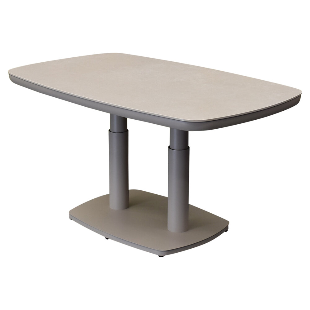 AVH-Collectie Monza stoel bank dining loungeset 5 delig verstelbaar latte rope