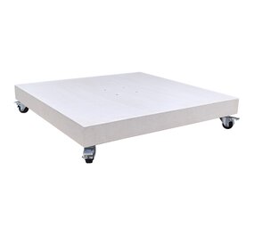 AVH-Collectie AVH parasolvoet 120 kg met 4 wielen zand graniet AVH-Collectie AVH parasolvoet 120 kg met 4 wielen zand graniet