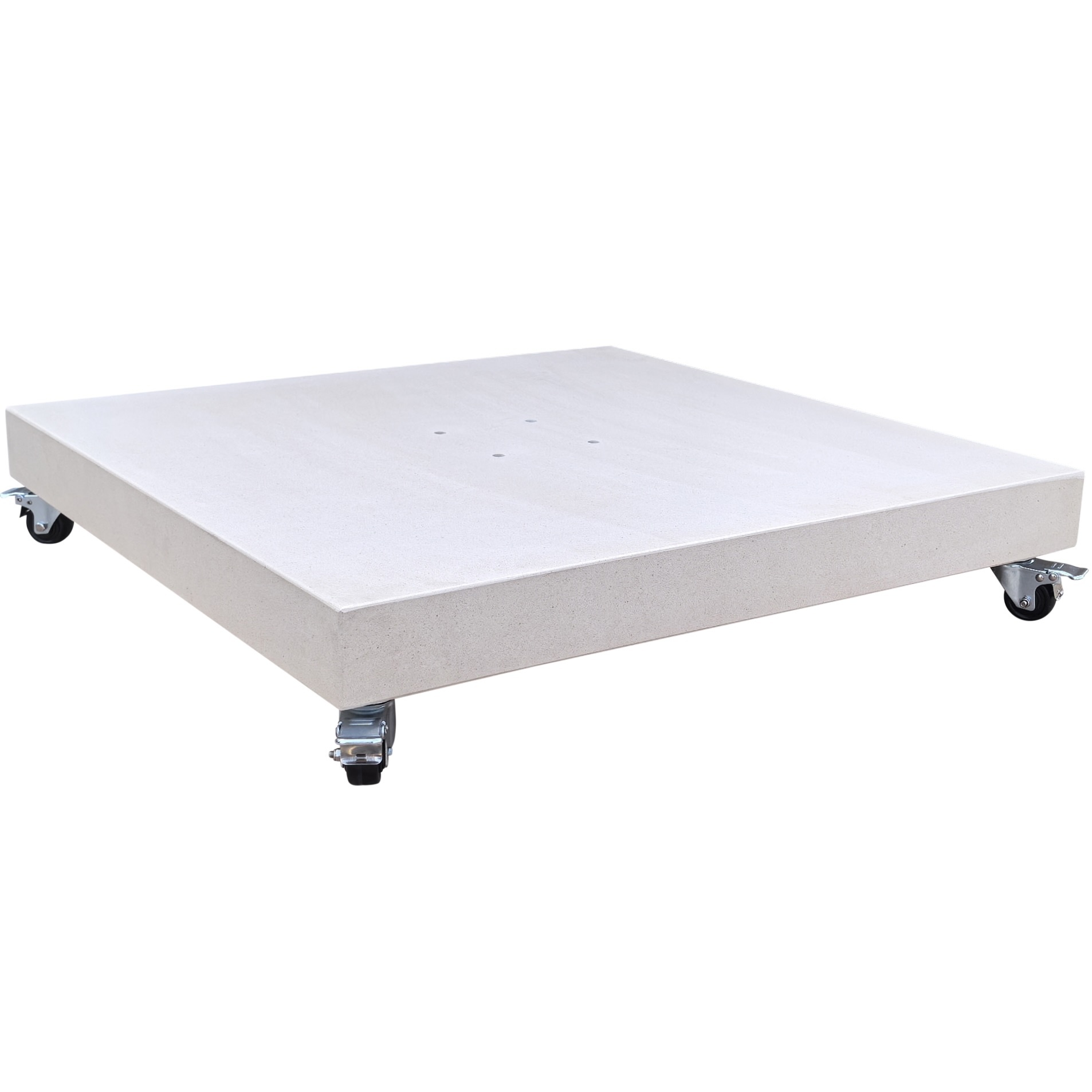 AVH-Collectie AVH parasolvoet 120 kg met 4 wielen zand graniet