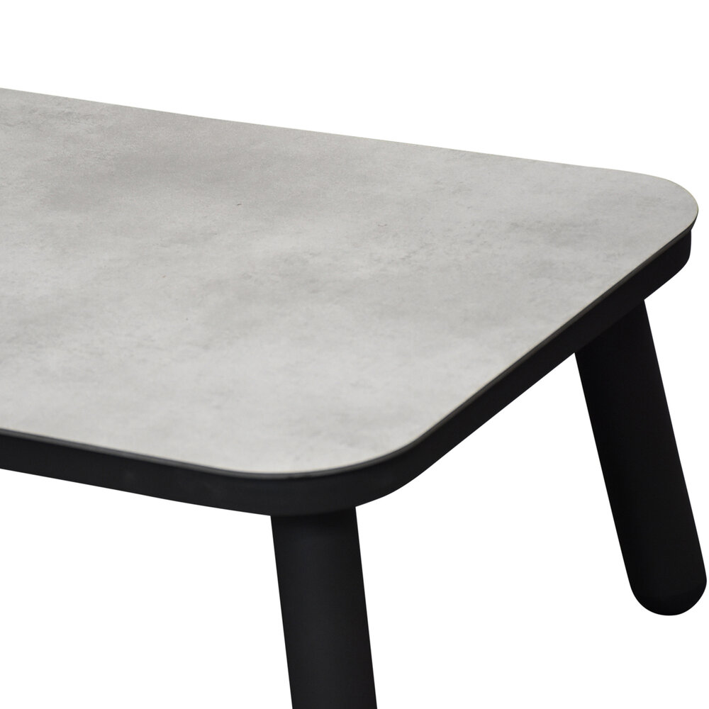 AVH-Collectie Showroommodel Palermo loungeset 2 delig antraciet rope