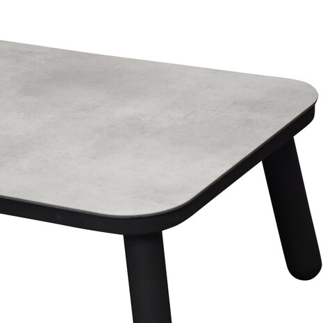 AVH-Collectie Showroommodel Palermo loungeset 2 delig antraciet rope