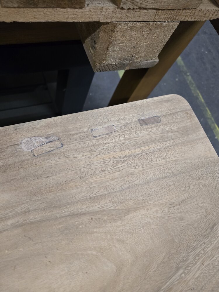 AVH-Collectie Showroommodel Boomstam bar kruk 40x40xH114 cm ( set van 4)