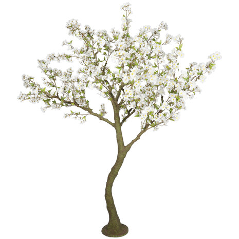 AVH-Collectie Kunstboom kersenbloesem wit dikke stam H240 cm