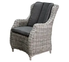 AVH-Collectie Showroommodel 1 x Darwin robuust dining tuinstoel 8 mm licht grijs AVH-Collectie Showroommodel 1 x Darwin robuust dining tuinstoel 8 mm licht grijs