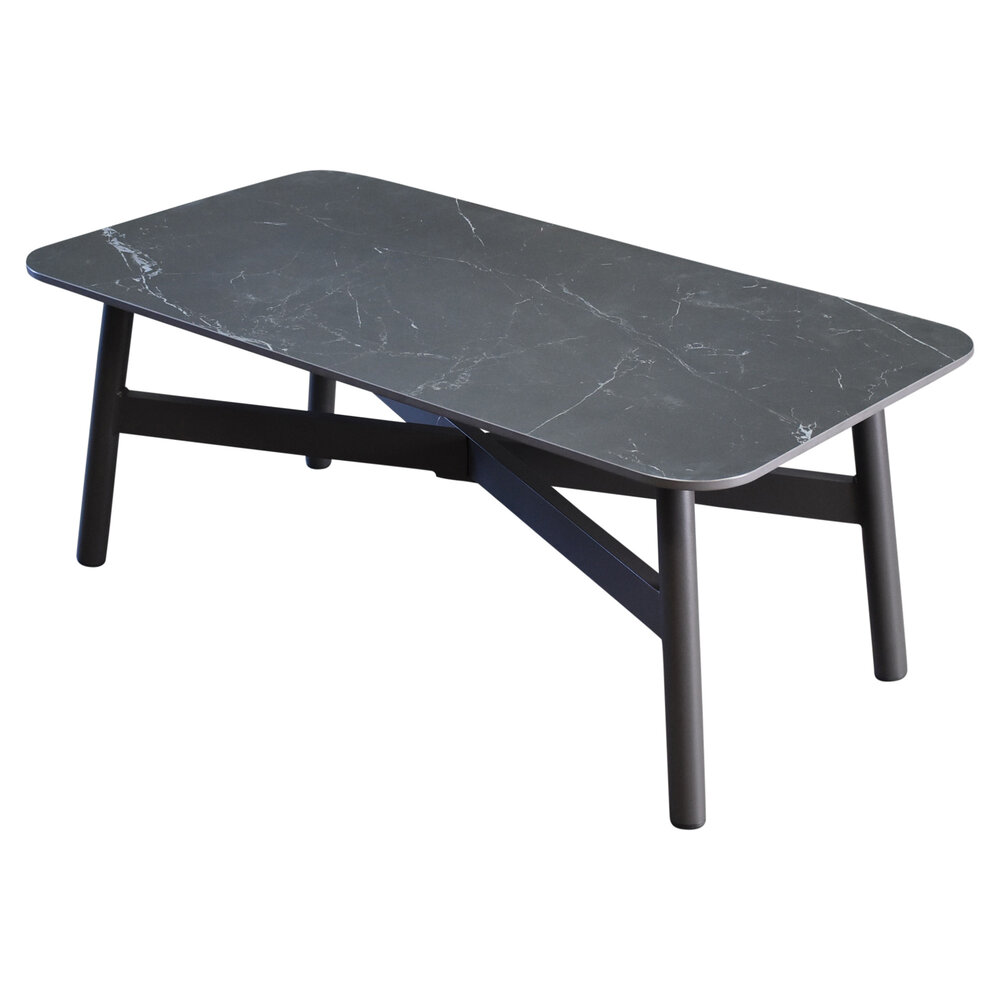 AVH-Collectie Showroommodel Larisa stoel bank loungeset 4 delig aluminium antraciet AVH-Collectie Showroommodel Larisa stoel bank loungeset 4 delig aluminium antraciet