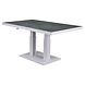 AVH-Collectie Showroommodel Pacific lounge-diningtafel 140x85xH49-72 cm in hoogte verstelbaar aluminium wit