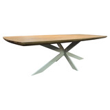 AVH-Collectie Showroommodel Lido dining tuintafel 240x110xH75 cm acacia blad natural sand AVH-Collectie Showroommodel Lido dining tuintafel 240x110xH75 cm acacia blad natural sand