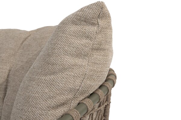 4 Seasons Outdoor Showroommodel Jura 3-zits bank olive groen 4 Seasons Outdoor