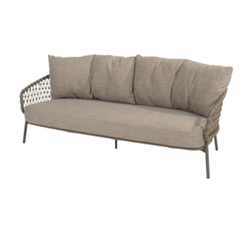 4 Seasons Outdoor Showroommodel Jura 3-zits bank olive groen 4 Seasons Outdoor