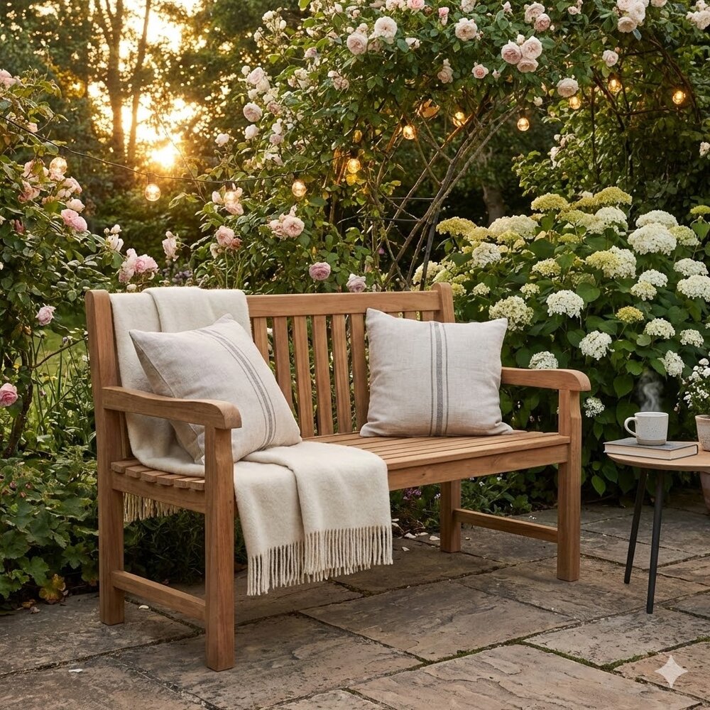 AVH-Collectie Concord tuinbank 120 cm teak