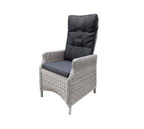 AVH-Collectie Showroommodel Empoli dining tuinstoel verstelbaar wit grijs ( set van 3) AVH-Collectie Showroommodel Empoli dining tuinstoel verstelbaar wit grijs ( set van 3)