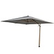 4 Seasons Outdoor Siesta premium zweefparasol 300x300 cm houtlook charcoal 4 Seasons Outdoor met robuust 90KG voet en hoes 4 Seasons Outdoor Siesta premium zweefparasol 300x300 cm houtlook charcoal 4 Seasons Outdoor met robuust 90KG voet en hoes