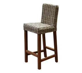 AVH-Collectie Showroommodel  2 x Rita barstoel naturel rotan