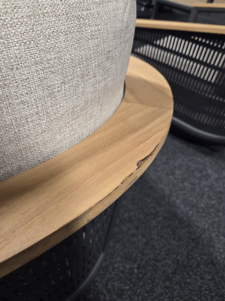 AVH-Collectie Showroommodel Lattice stoel bank loungeset 5 delig aluminium antraciet AVH-Collectie Showroommodel Lattice stoel bank loungeset 5 delig aluminium antraciet