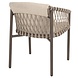 4 Seasons Outdoor howroommodel 4 x Allora dining tuinstoel terre 4 Seasons Outdoor