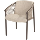 4 Seasons Outdoor Showroommodel 4 x Allora dining tuinstoel terre 4 Seasons Outdoor