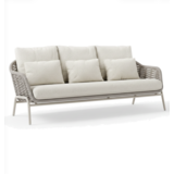 SUNS Casto lounge 3 zitsbank rope camel sand beachy boucle SUNS