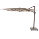4 Seasons Outdoor Hacienda zweefparasol 300x400 cm wenge frame beach 4 Seasons Outdoor