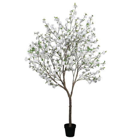 AVH-Collectie Kunstboom kersenbloesem wit 250 cm hoog