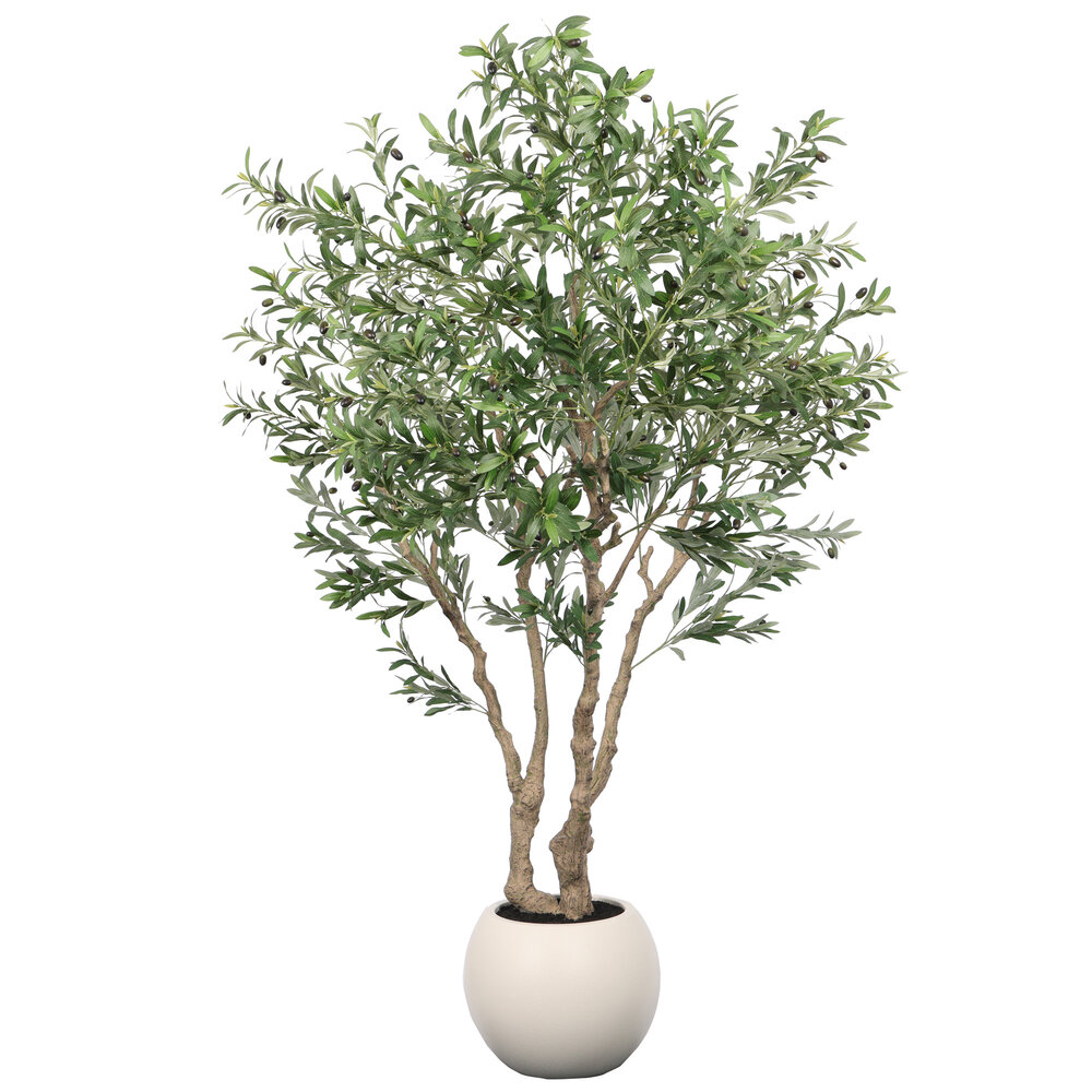 AVH-Collectie Kunst olijfboom robuust met pot H240 cm
