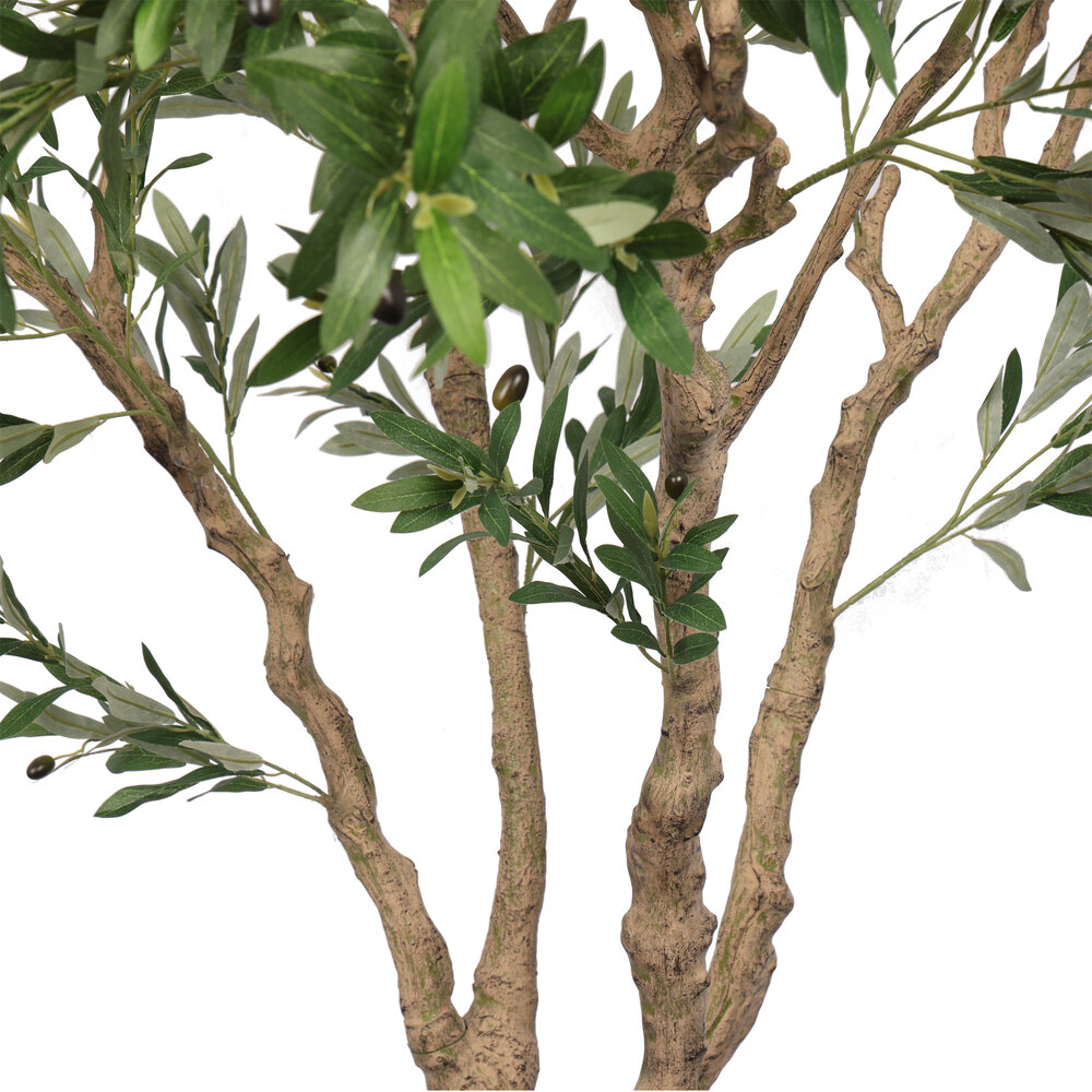 AVH-Collectie Kunst olijfboom robuust met pot H240 cm