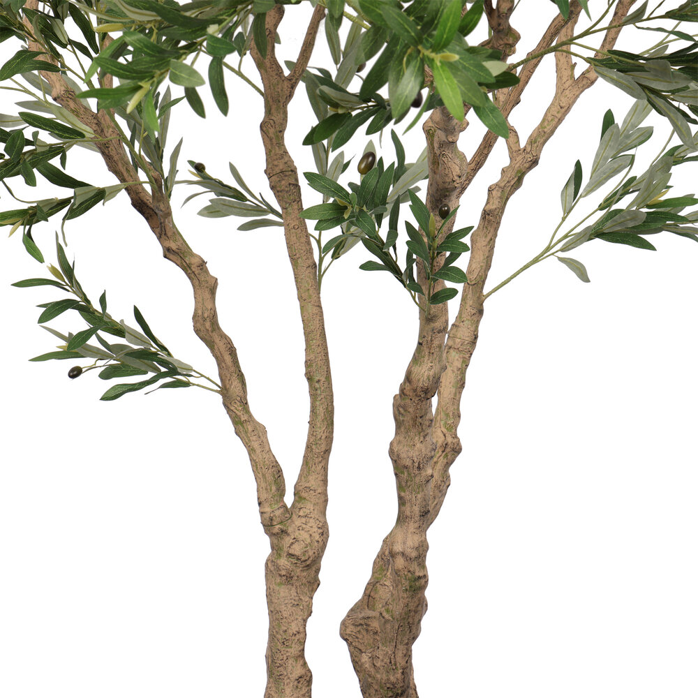 AVH-Collectie Kunst olijfboom robuust met pot H240 cm