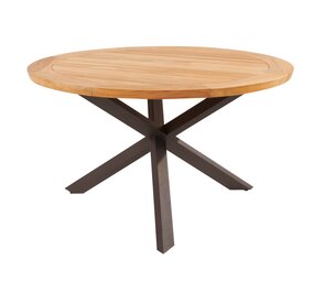 4 Seasons Outdoor Prado dining tuintafel 130x75 cm rond teak terre Taste 4SO 4 Seasons Outdoor Prado dining tuintafel 130x75 cm rond teak terre Taste 4SO