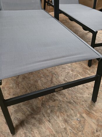 Taste 4SO Showroommodel 2 x Solana ligbed Matt carbon Taste4SO