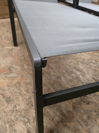 Taste 4SO Showroommodel 2 x Solana ligbed Matt carbon Taste4SO