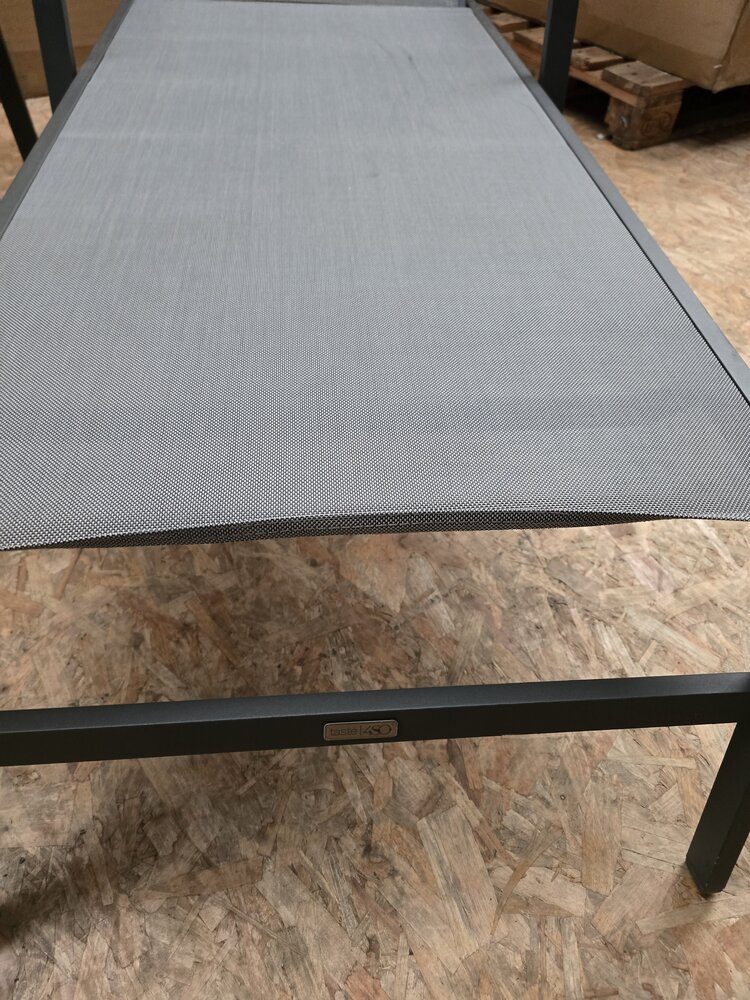 Taste 4SO Showroommodel 2 x Solana ligbed Matt carbon Taste4SO