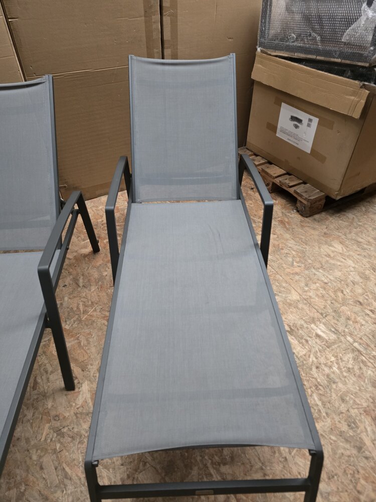 Taste 4SO Showroommodel 2 x Solana ligbed Matt carbon Taste4SO