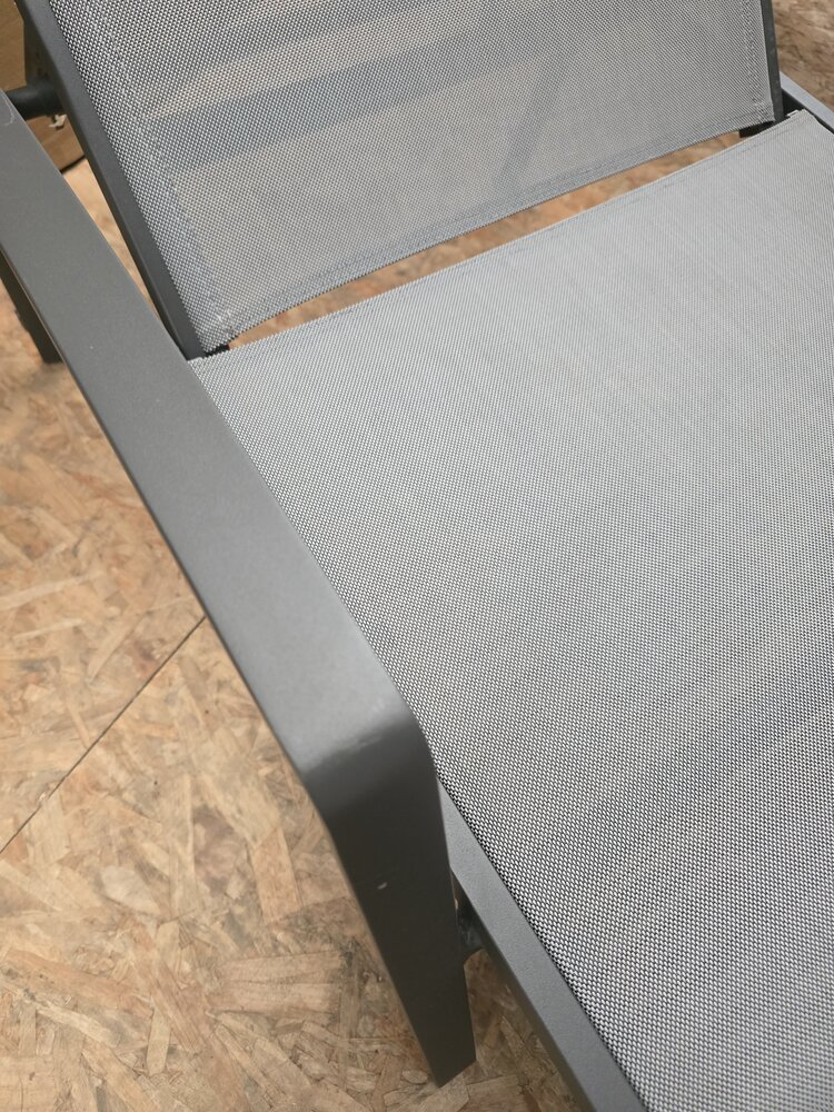 Taste 4SO Showroommodel 2 x Solana ligbed Matt carbon Taste4SO