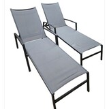 Taste 4SO Showroommodel 2 x Solana ligbed Matt carbon Taste4SO