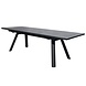 AVH-Collectie Showroommodel Ancona 2x uitschuifbare diningtafel 180-225-270x90xH76 cm antraciet