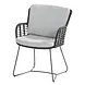 4 Seasons Outdoor Fabrice dining tuinstoel antraciet 4-Seasons Outdoor set van 6