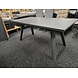 AVH-Collectie Showroommodel Ancona 2x uitschuifbare diningtafel 180-225-270x90xH76 cm antraciet