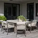 4 Seasons Outdoor Allora dining tuinstoel terre 4 Seasons Outdoor set van 6
