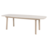 Manolo uitschuifbare dining tuintafel printed ceramic 230-290x100xH75 cm latte Taste 4SO