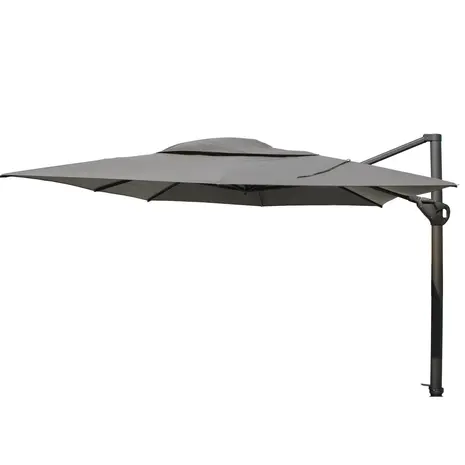 4 Seasons Outdoor Hacienda zweefparasol 300x400 cm met robuust 125KG voet en hoes 4 Seasons Outdoor Hacienda zweefparasol 300x400 cm met robuust 125KG voet en hoes