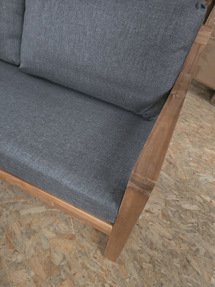 AVH-Collectie Showroommodel Harby bank loungeset 5-delig teaklook