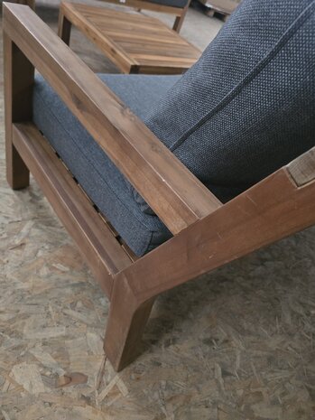 AVH-Collectie Showroommodel Harby bank loungeset 5-delig teaklook