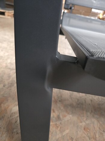 AVH-Collectie Showroommodel Pacific hoek loungeset 5 delig aluminium antraciet