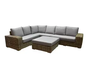 AVH-Collectie Showroommodel Otava hoek loungeset 5-delig naturel rotan AVH-Collectie Showroommodel Otava hoek loungeset 5-delig naturel rotan