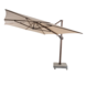 4 Seasons Outdoor Hacienda zweefparasol 300x400 cm wenge frame beach met robuust 125KG voet en hoes 4 Seasons Outdoor Hacienda zweefparasol 300x400 cm wenge frame beach met robuust 125KG voet en hoes